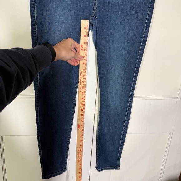 Torrid Jeggings FEEL THE FIT Super Soft Size 16 Dark Wash Stretchy Blue - Picture 6 of 11